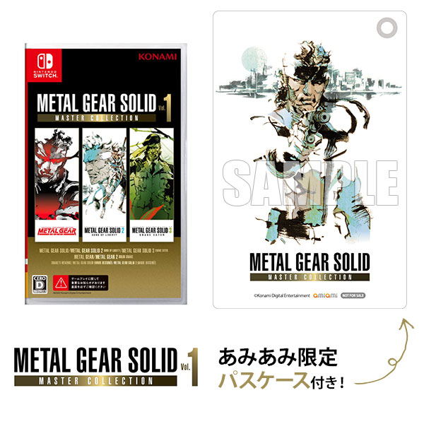 AmiAmi [Character & Hobby MASTER Bonus] Nintendo METAL COLLECTION Switch GEAR Exclusive SOLID: [AmiAmi | Shop