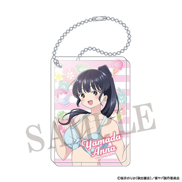 Anime Keychain Boku no Kokoro no Yabai Yatsu Kanaoya Rin Acrylic