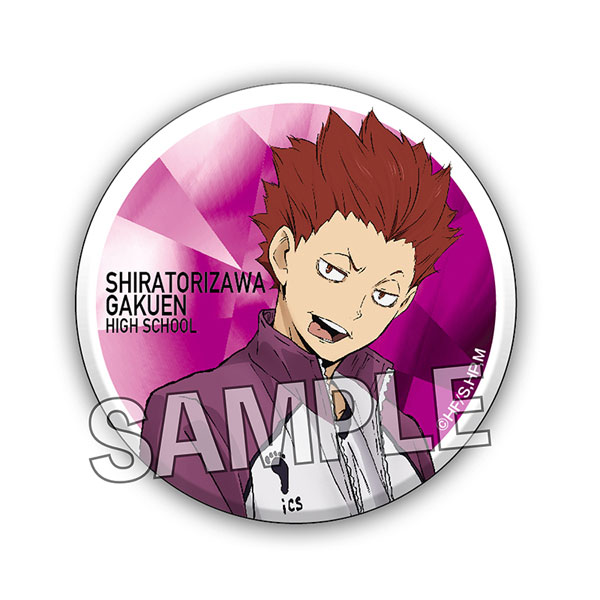 AmiAmi [Character & Hobby Shop]  Haikyuu!! Glitter Tin Badge vol.2 Tetsuro  Kuroo(Released)