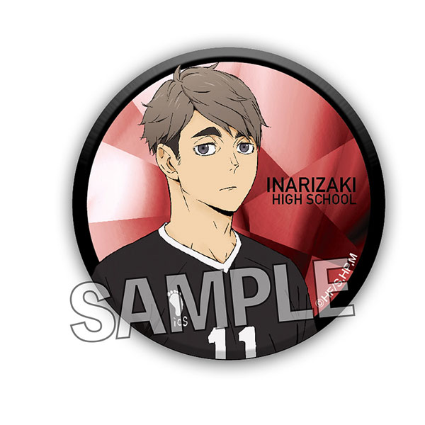 Haikyuu!! TO THE TOP Anime badge Kita Shinsuke Atsumu Miya