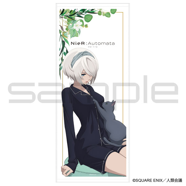 AmiAmi [Character & Hobby Shop]  TV Anime NieR:Automata Ver1.1a Face  Towel 2B(Released)