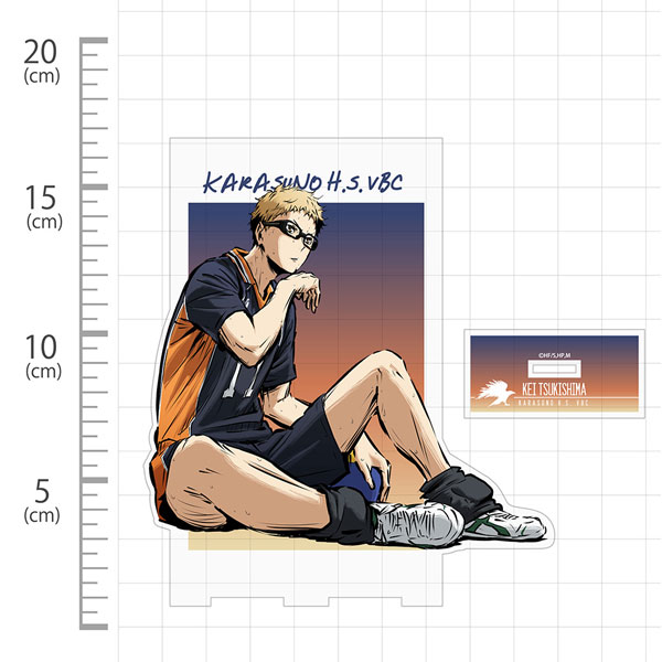 AmiAmi [Character & Hobby Shop]  Haikyuu!! Season 3 - Wall Scroll: Asahi  Azumane Shouri e no Toushi Ver.(Released)