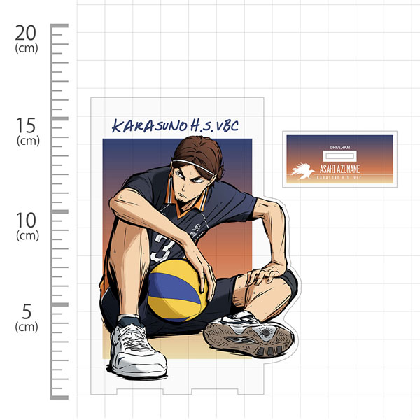 Anime Manga Volleyball Asahi Azumane Haikyuu Art Print by Team