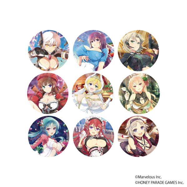 Kagura Shinobi-master SENRAN KAGURA NEW LINK metal badge 02