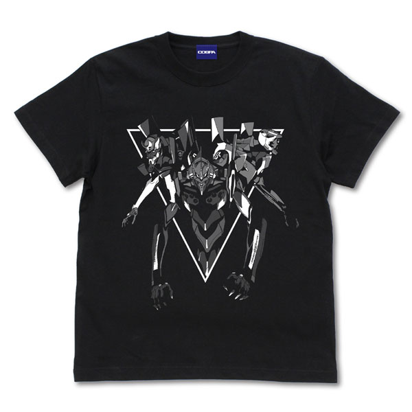 COSPA EVANGELION Triangle T-shirt /BLACK-M รูปภาพ 1