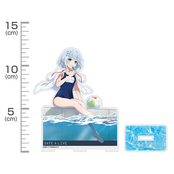 Date A Live IV Origami Tobiichi Acrylic Stand Poolside Ver.