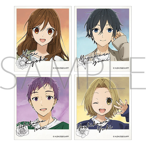 AmiAmi [Character & Hobby Shop]  TV Anime Horimiya -piece- Sticker Set  A: Hori & Miyamura & Ishikawa & Yoshikawa(Released)