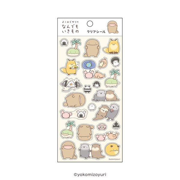 Ensky Nandemo Ikimono Clear Sticker (1)