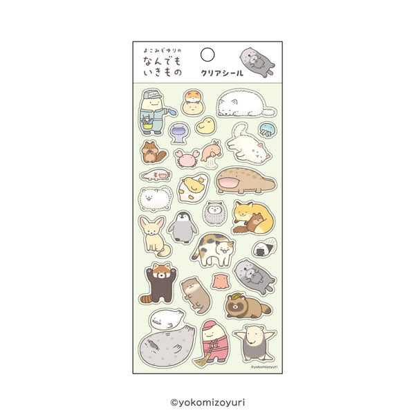 Ensky Nandemo Ikimono Clear Sticker (2)