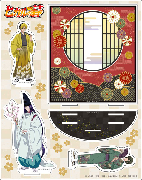 AmiAmi [Character & Hobby Shop]  TV Anime Hikaru no Go New Illustration  Tin Badge Collection [Hanafuda ver.] 6Pack BOX(Released)