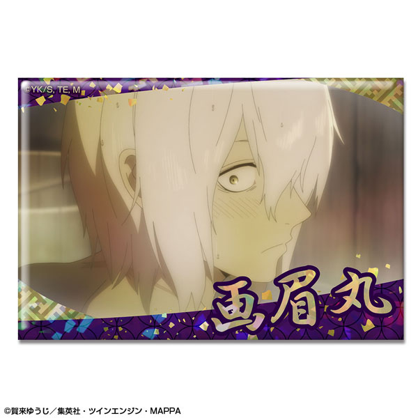 AmiAmi [Character & Hobby Shop]  Hell's Paradise: Jigokuraku Hologram Tin  Badge Design 01 (Gabimaru / A)(Released)