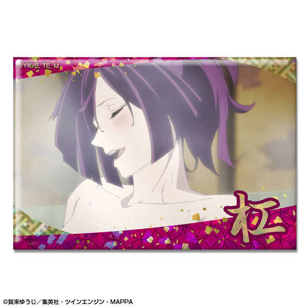 AmiAmi [Character & Hobby Shop]  Hell's Paradise: Jigokuraku Hologram Tin  Badge Design 01 (Gabimaru / A)(Released)