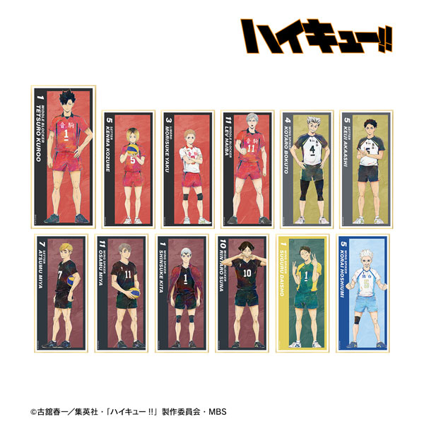 AmiAmi [Character & Hobby Shop]  Haikyuu!! TO THE TOP Scene Photo Clear  File Date Tech High Kaname Moniwa(Released)