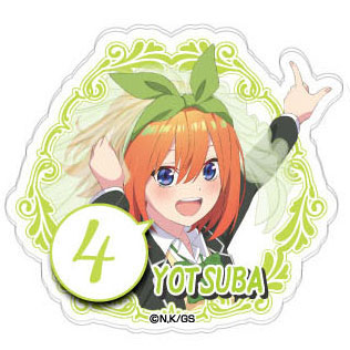 AmiAmi [Character & Hobby Shop]  The Quintessential Quintuplets ~ Acrylic  Stand Design 09 (Yotsuba Nakano /B)(Pre-order)