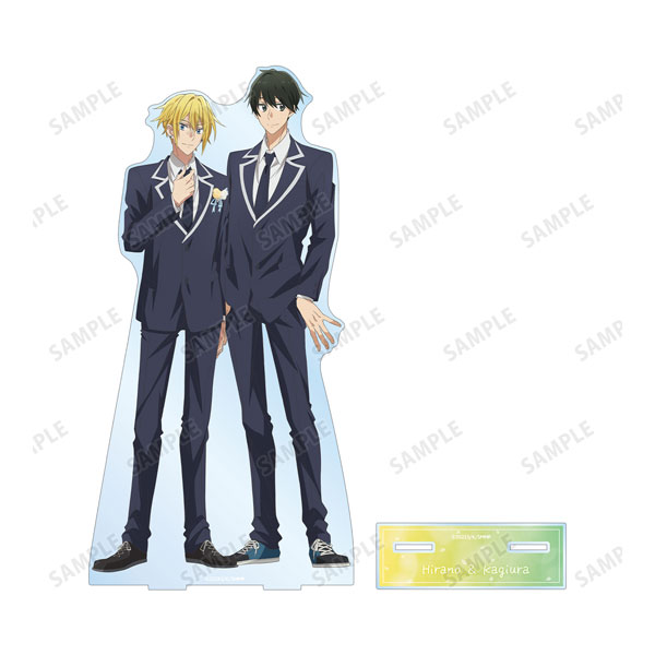 AmiAmi [Character & Hobby Shop]  Movie Sasaki to Miyano: Graduation Arc  Shumei Sasaki & Yoshikazu Miyano Jumbo Acrylic Stand(Released)