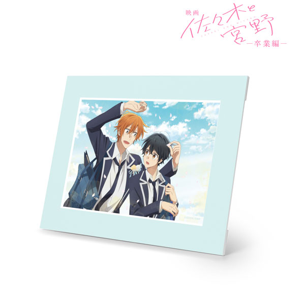 AmiAmi [Character & Hobby Shop]  Movie Sasaki to Miyano: Graduation Arc  Shumei Sasaki & Yoshikazu Miyano Jumbo Acrylic Stand(Released)