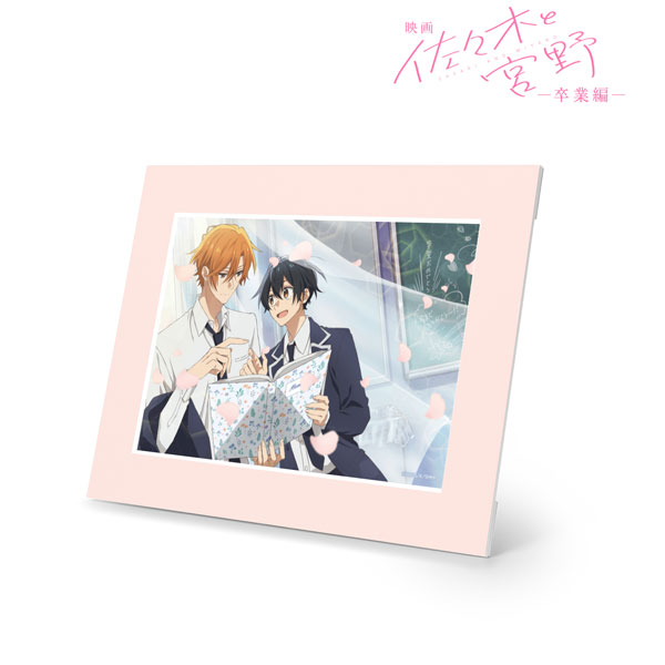 AmiAmi [Character & Hobby Shop]  Movie Sasaki to Miyano: Graduation Arc  Shumei Sasaki & Yoshikazu Miyano Jumbo Acrylic Stand(Released)