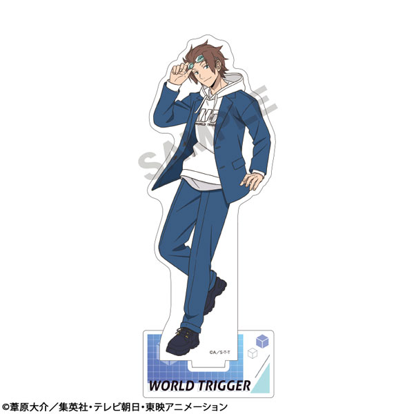 AmiAmi [Character & Hobby Shop]  World Trigger New Illustration Yuichi Jin  Tin Badge Trigger On Ver.(Pre-order)