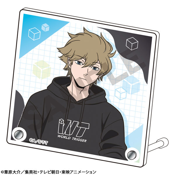 AmiAmi [Character & Hobby Shop]  World Trigger New Illustration Yuichi Jin  Tin Badge Trigger On Ver.(Pre-order)