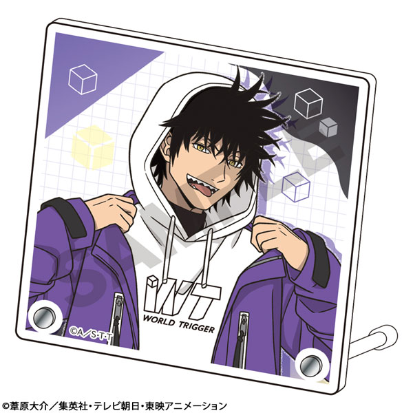 World Trigger Mini Acrylic Panel Yuichi Jin Hoodie Vol.2