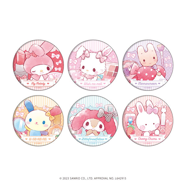 Badge Pins Melancholy (Amatelast) metal badge 「 SHOW BY ROCK!! 」 Sanrio  Animation Store Limited, Goods / Accessories