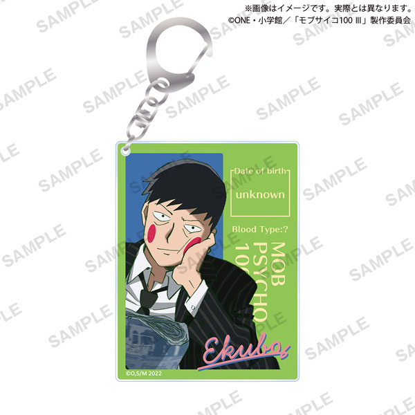 Mob Psycho 100 III - Blind Box Rubber Mascot Buddycolle Keychain