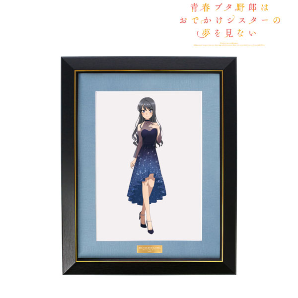 Seishun Buta Yarou Ha movie bonus shikishi sakurajima mai ver japanese art  anime