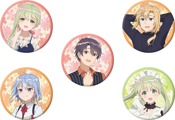 AmiAmi [Character & Hobby Shop]  Tin Badge TV Anime Shiroseijo to  Kurobokushi 01/ Official Illustration 6Pack BOX(Released)