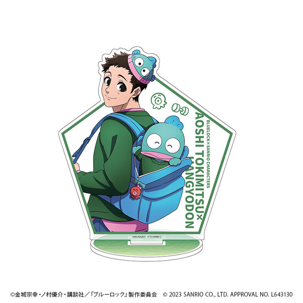 Presale Blue Lock Aoshi Tokimitsu Sanrio Hangyodon Acrylic Stand Figure  Japan