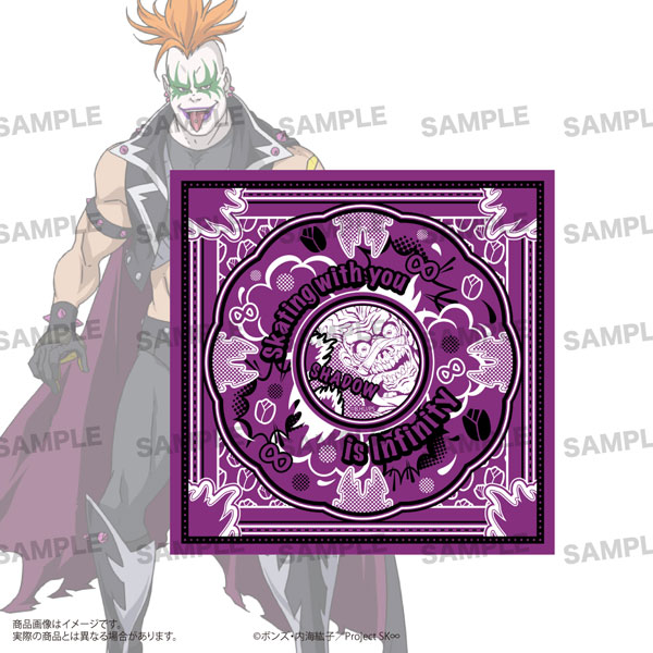 Anime Ghost Dark Flame Spooky Devil Girl Design' Bandana