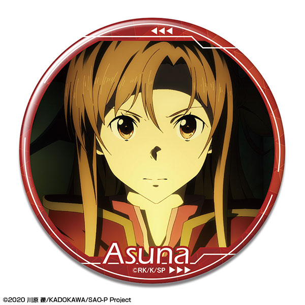 License Agent Sword Art Online -Progressive- Scherzo of Deep Night Tin Badge 10 Asuna /F รูปภาพ 1