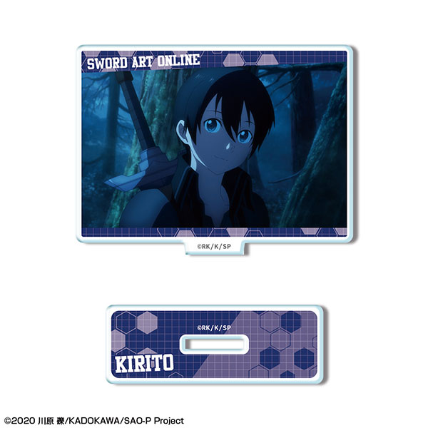 License Agent Sword Art Online -Progressive- Scherzo of Deep Night Mini Acrylic Stand Kirito /A รูปภาพ 1