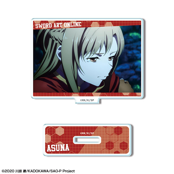 License Agent Sword Art Online -Progressive- Scherzo of Deep Night Mini Acrylic Stand Asuna /C รูปภาพ 1