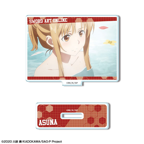 License Agent Sword Art Online -Progressive- Scherzo of Deep Night Mini Acrylic Stand Asuna /D รูปภาพ 1