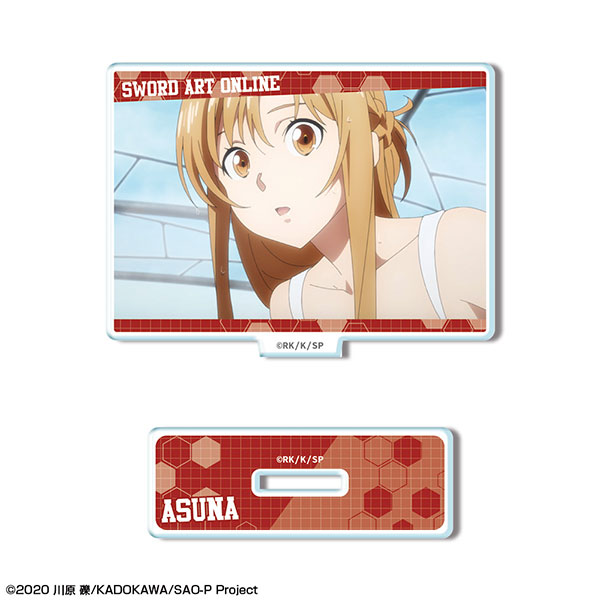 License Agent Sword Art Online -Progressive- Scherzo of Deep Night Mini Acrylic Stand Asuna /E รูปภาพ 1
