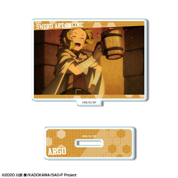 License Agent Sword Art Online -Progressive- Scherzo of Deep Night Mini Acrylic Stand Argo /A รูปภาพ 1