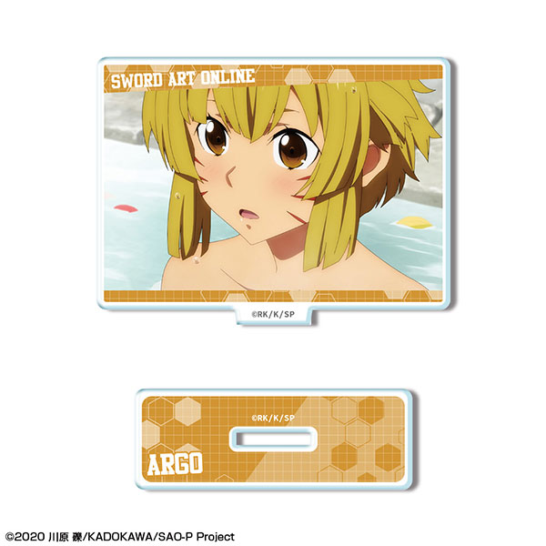 License Agent Sword Art Online -Progressive- Scherzo of Deep Night Mini Acrylic Stand Argo /B รูปภาพ 1