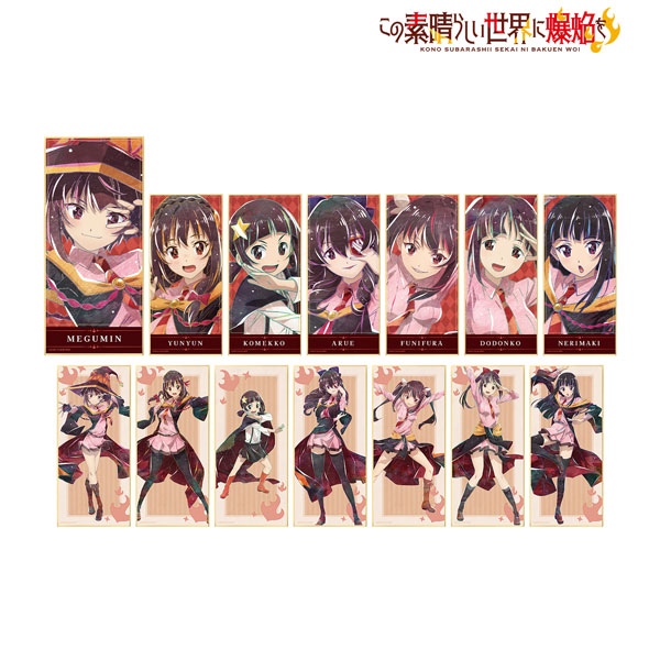 AmiAmi [Character & Hobby Shop]  Anime Kono Subarashii Sekai ni Bakuen  wo! Yunyun Ani-Art Double Acrylic Panel(Pre-order)