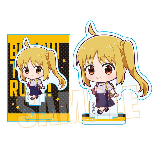 AmiAmi [Character & Hobby Shop]  Bocchi the Rock! New Illustration Hitori  Goto Acrylic Stand (Large)(Pre-order)
