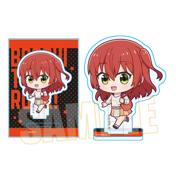 AmiAmi [Character & Hobby Shop]  Bocchi the Rock! New Illustration Hitori  Goto Acrylic Stand (Large)(Pre-order)