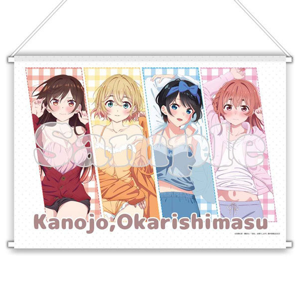 Kanojo, Okarishimasu anime - Rent A Girlfriend Poster for Sale by B-love