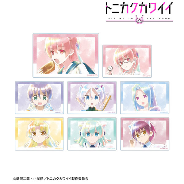 AmiAmi [Character & Hobby Shop]  TV Anime Fly Me To The Moon Trading  Ani-Art aqua label Acrylic Card 8Pack BOX(Pre-order)