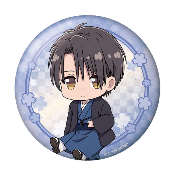 AmiAmi [Character & Hobby Shop]  My Happy Marriage Petanko Tin Badge Kouji  Tatsuishi(Released)