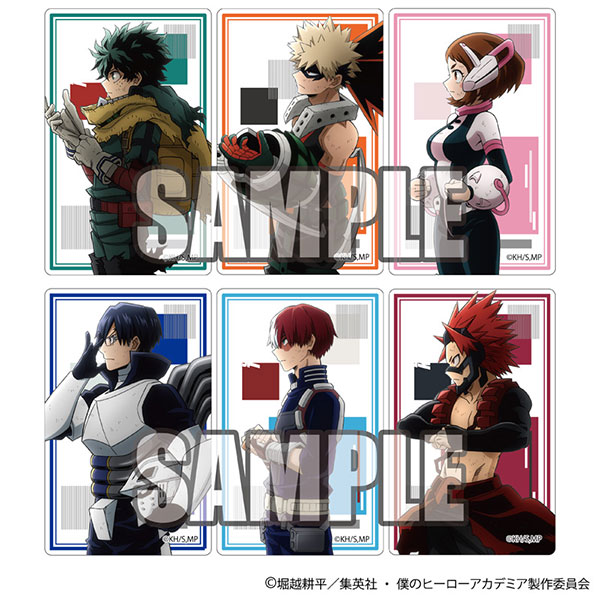 AmiAmi [Character u0026 Hobby Shop] | My Hero Academia Clear Card Set  Match-up!(Released)