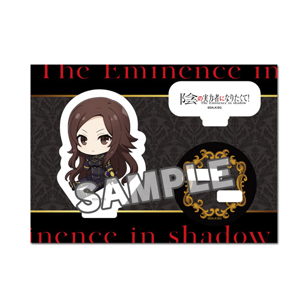 Chibi Delta The Eminence in Shadow Glossy Sticker Anime Waterproof!