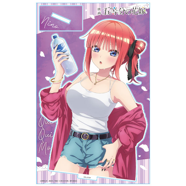 AmiAmi [Character & Hobby Shop]  Movie The Quintessential Quintuplets  T-shirt L Size Design 02 (Nino Nakano) [New Illustration](Pre-order)