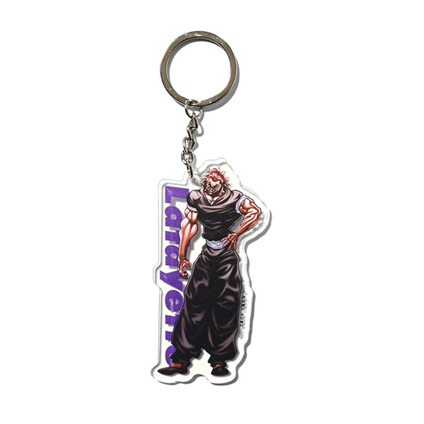 AmiAmi [Character & Hobby Shop]  LFYT x Baki the Grappler YUJIRO ACRYLIC  KEY CHAIN(Released)