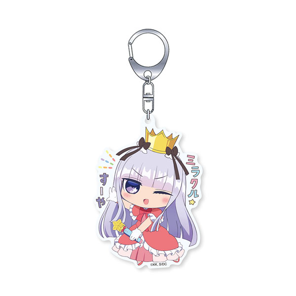 AmiAmi [Character & Hobby Shop]  Sleepy Princess in the Demon Castle  T.W.G. Acrylic Keychain Scissors & Princess Syalis(Released)