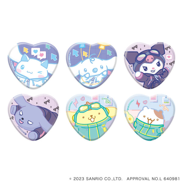 AmiAmi [Character & Hobby Shop]  Sanrio Characters TeteColle 6Pack  BOX(Pre-order)