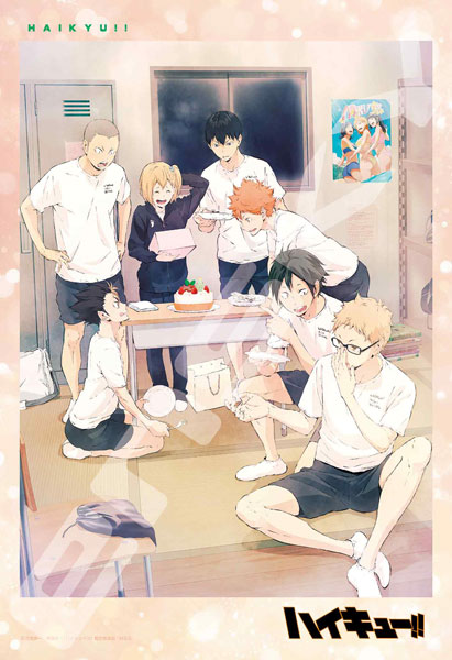 AmiAmi [Character & Hobby Shop]  Haikyuu!! Acrylic Art Panel Karasuno High  School Yojijukugo(Released)